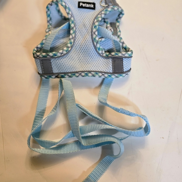 Light Blue Dog Harness - Picture 1 of 3